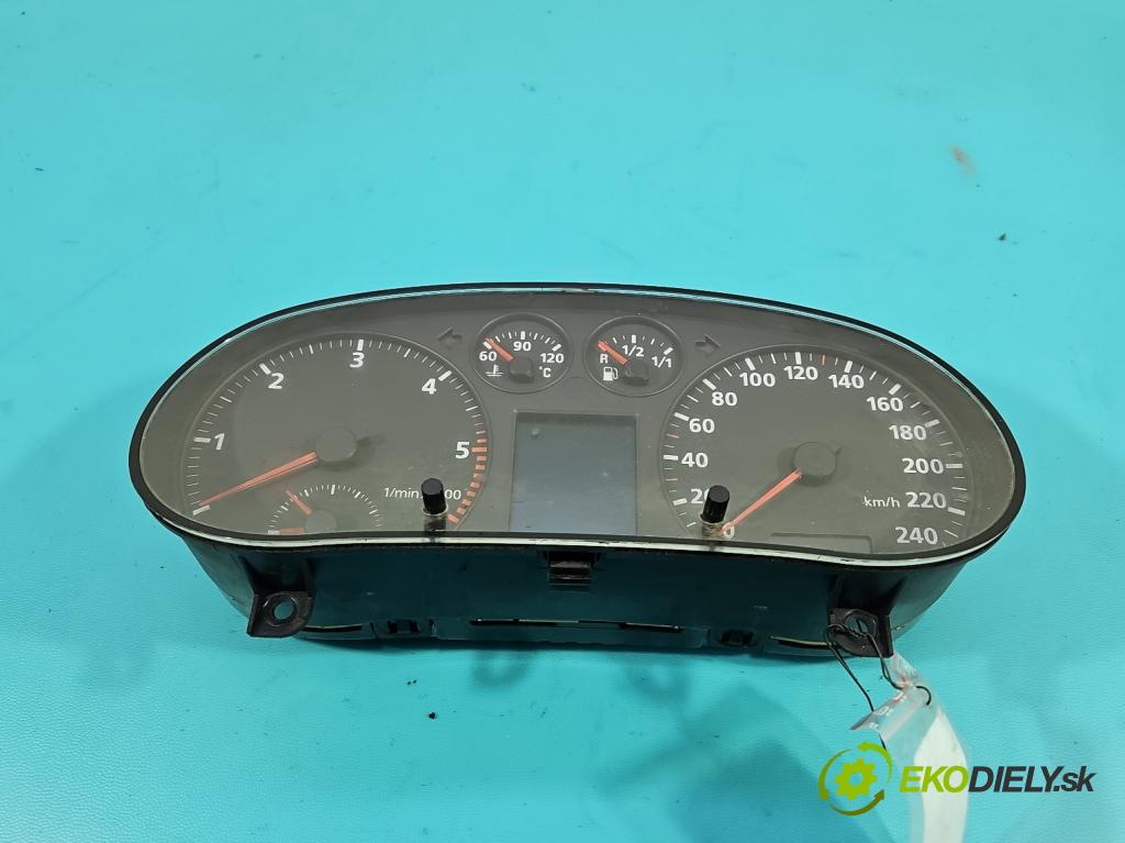 Audi A3 8L 1996-2003 1.9 tdi 90 HP manual 66 kW 1896 cm3 3- prístrojovka/ budíky 8L0919880 (Prístrojová doska)