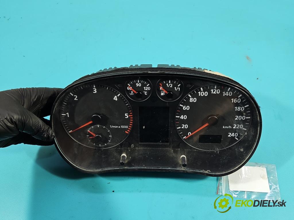 Audi A3 8L 1996-2003 1.9 tdi 90 HP manual 66 kW 1896 cm3 3- prístrojovka/ budíky 8L0919880 (Prístrojová doska)