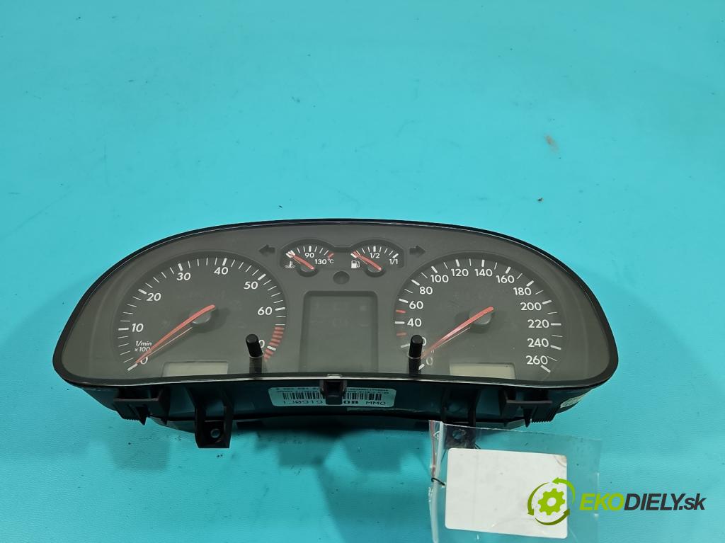 Vw Golf IV 1997-2003 1.6 SR 101 hp manual 74 kW 1595 cm3 5- Přístrojová deska 1J0919880B (Přístrojová deska)