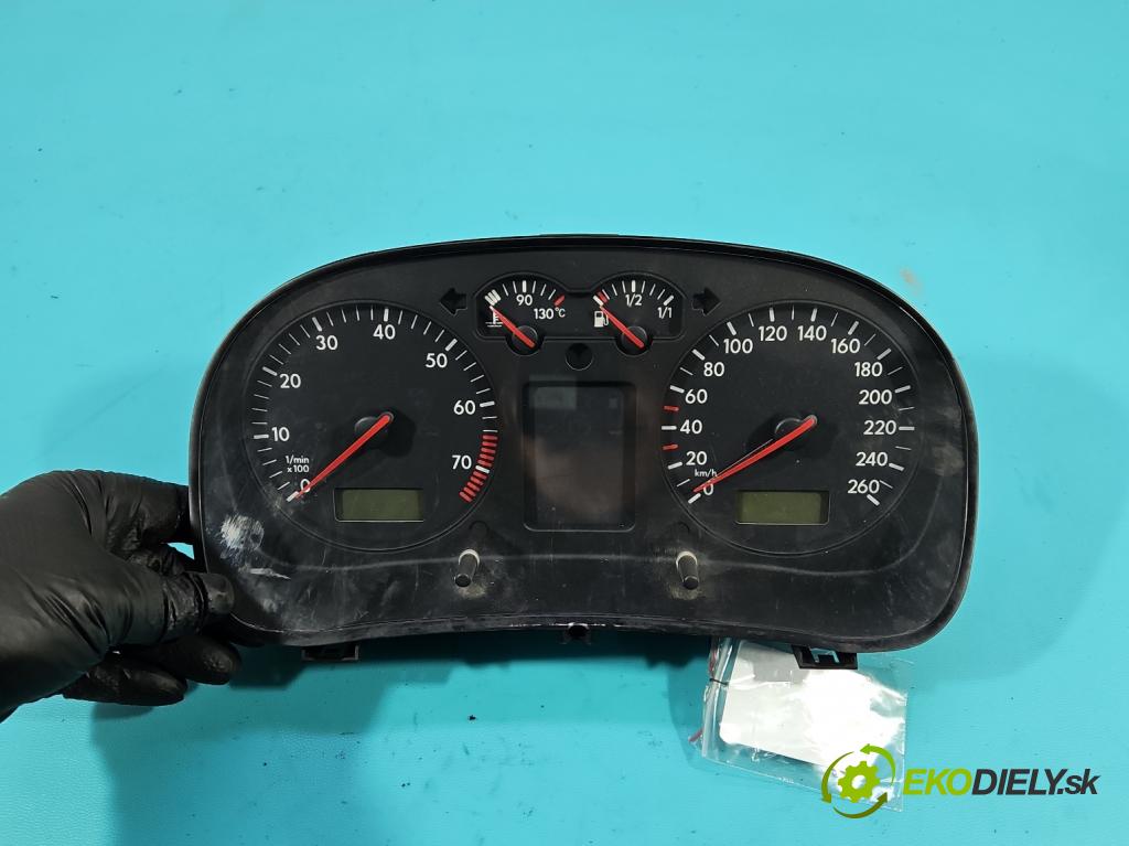 Vw Golf IV 1997-2003 1.6 SR 101 hp manual 74 kW 1595 cm3 5- Přístrojová deska 1J0919880B (Přístrojová deska)