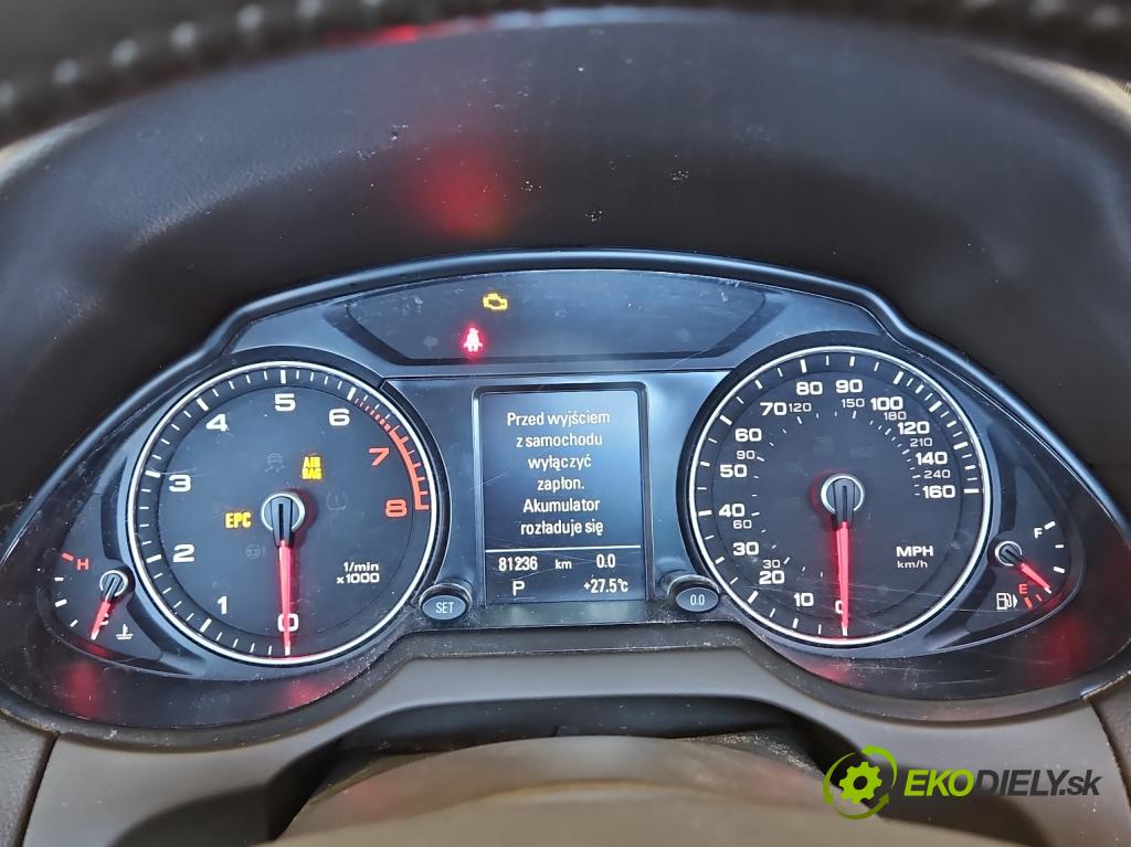 Audi Q5 2008-2016 2.0 tfsi: 220KM automatic 162 kW 1984 cm3 5- prístrojovka/ budíky 8R0920981N (Prístrojová doska)