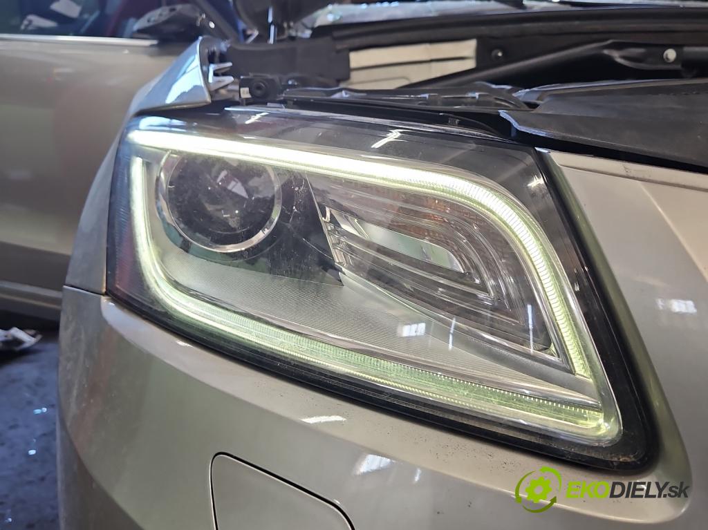 Audi Q5 2008-2016 2.0 tfsi: 220KM automatic 162 kW 1984 cm3 5- Reflektor: pravý 8R0941006C (Svetlo predné pravé)