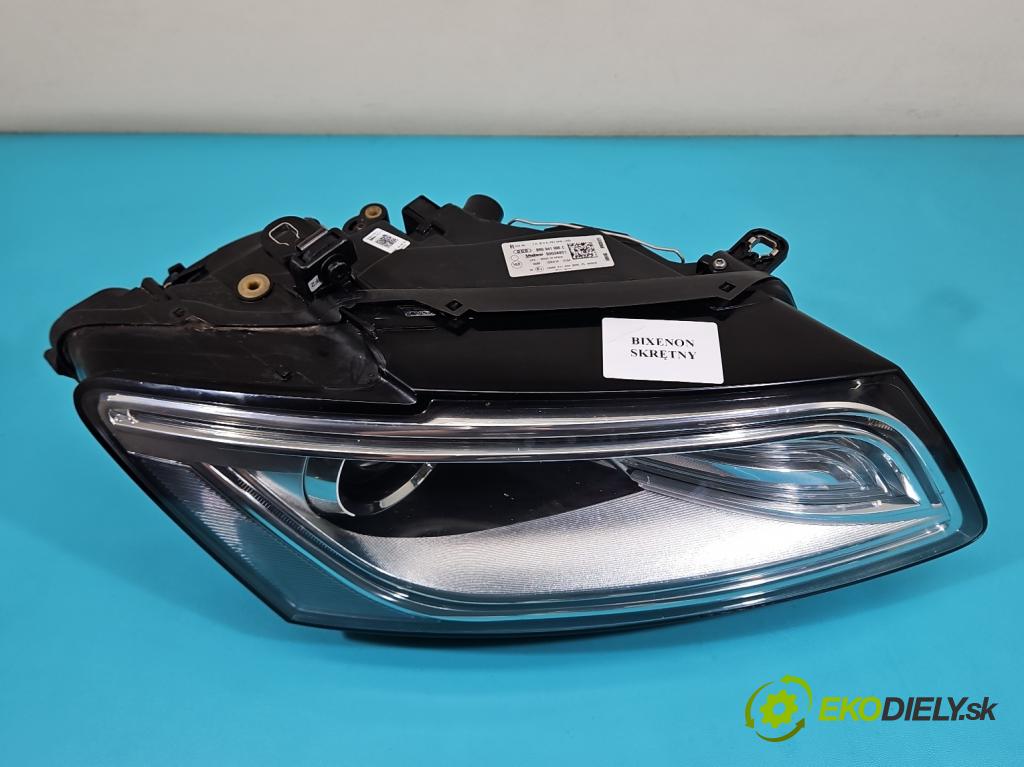 Audi Q5 2008-2016 2.0 tfsi: 220KM automatic 162 kW 1984 cm3 5- Reflektor: pravý 8R0941006C (Svetlo predné pravé)