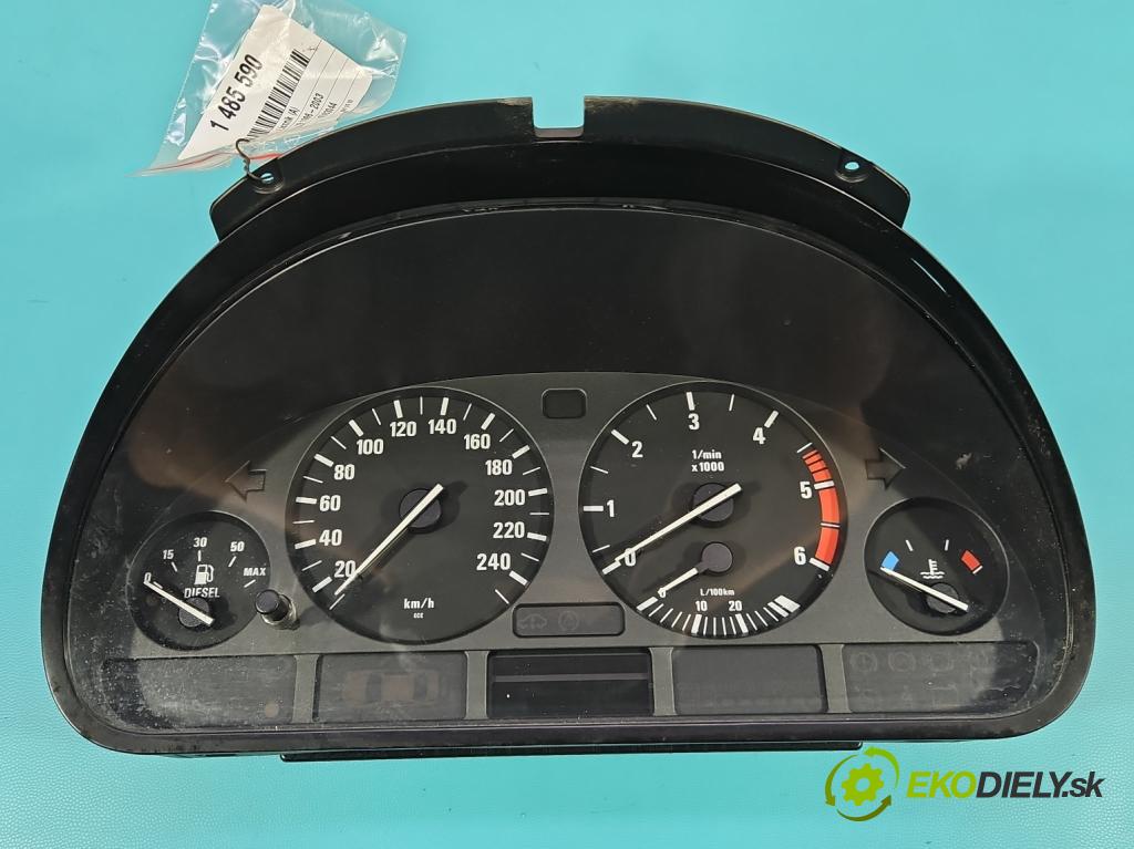 Bmw 5 E39 1996-2003 2.0d 136 HP manual 100 kW 1951 cm3 5- prístrojovka/ budíky 6907018 (Prístrojová doska)