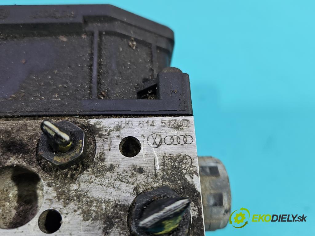 Skoda Superb I 2001-2008 1.9 tdi 131 HP automatic 96 kW 1896 cm3 4- čerpadlo abs 3U0614517D (Pumpa ABS)
