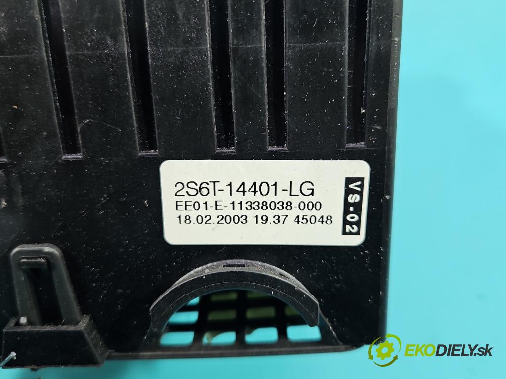 Ford Fiesta Mk6 2002-2008 1.2 8v 69KM manual 51 kW 1242 cm3 5- skrinka poistka 2S6T-14401-LG (Poistková skrinka)