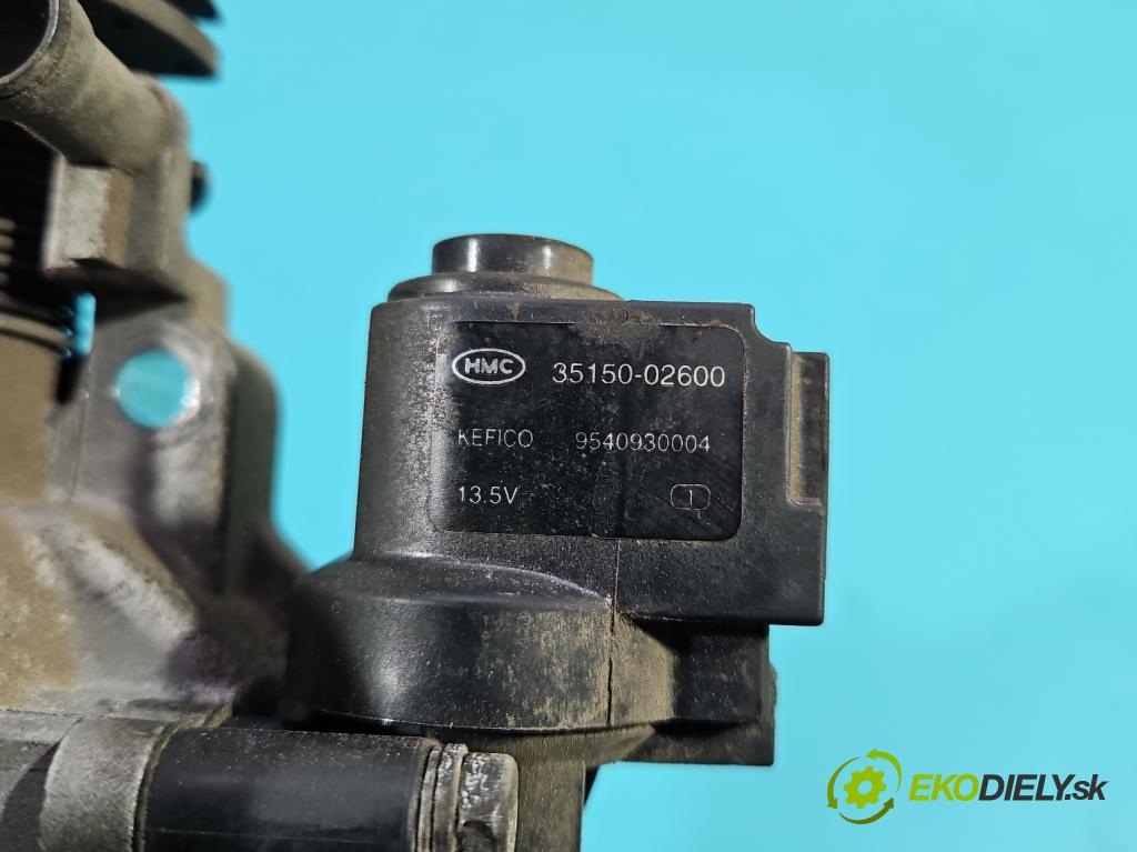 Kia Picanto I 2003-2011 1.0 8v 61 HP manual 45 kW 999 cm3 5- klapka 35150-02600 (Škrtiaca klapka)