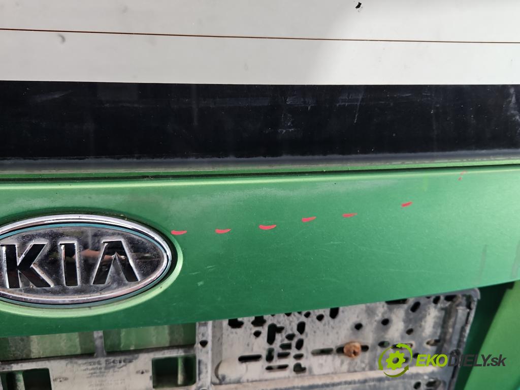 Kia Picanto I 2003-2011 1.0 8v 61 HP manual 45 kW 999 cm3 5- zadna kufor  (Kapota zadná (kufor))