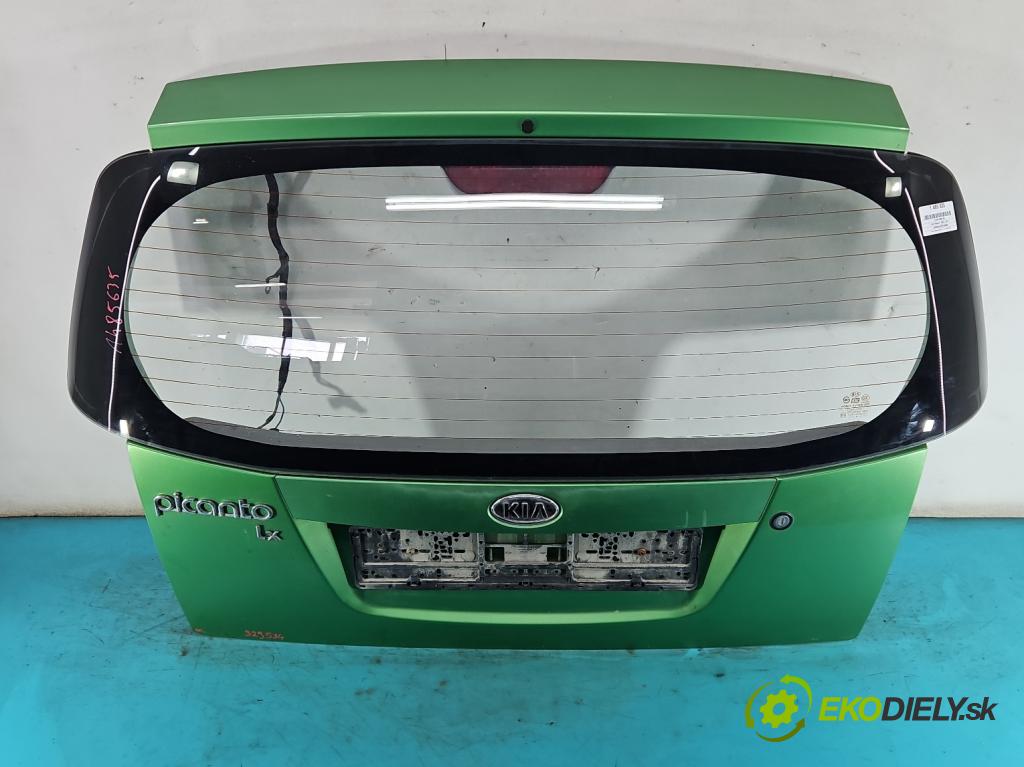 Kia Picanto I 2003-2011 1.0 8v 61 HP manual 45 kW 999 cm3 5- zadna kufor  (Kapota zadná (kufor))