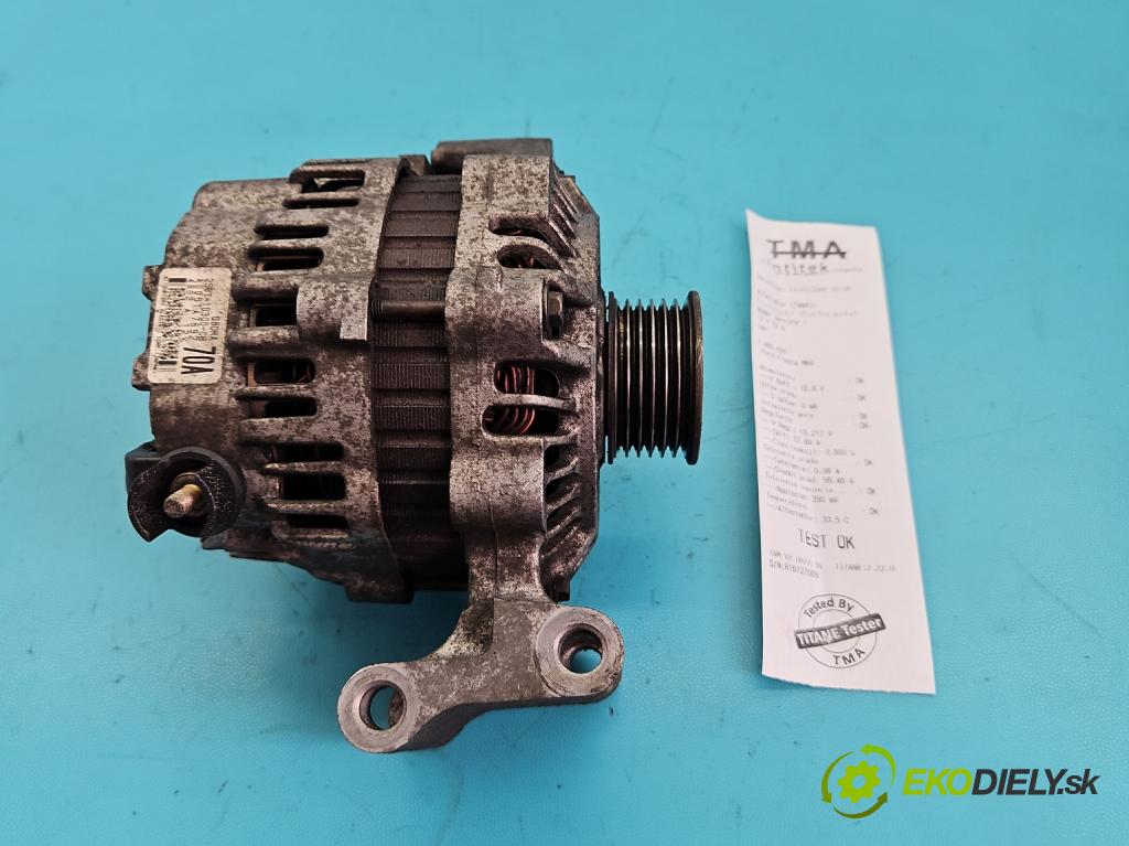 Ford Fiesta Mk6 2002-2008 1.2 8v 69KM manual 51 kW 1242 cm3 5- Alternator 2S6T-10300-CB (Alternátor)