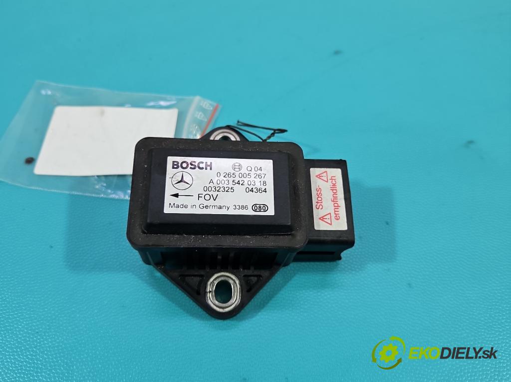 Mercedes A W169 2004-2012 2.0 CDI 109 hp automatic 80 kW 1992 cm3 5- snímač ESP 0265005267