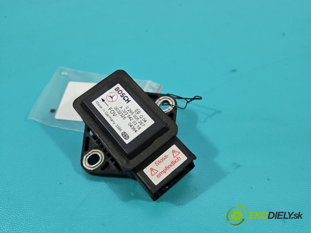 Mercedes A W169 2004-2012 2.0 CDI 109 hp automatic 80 kW 1992 cm3 5- snímač ESP 0265005267