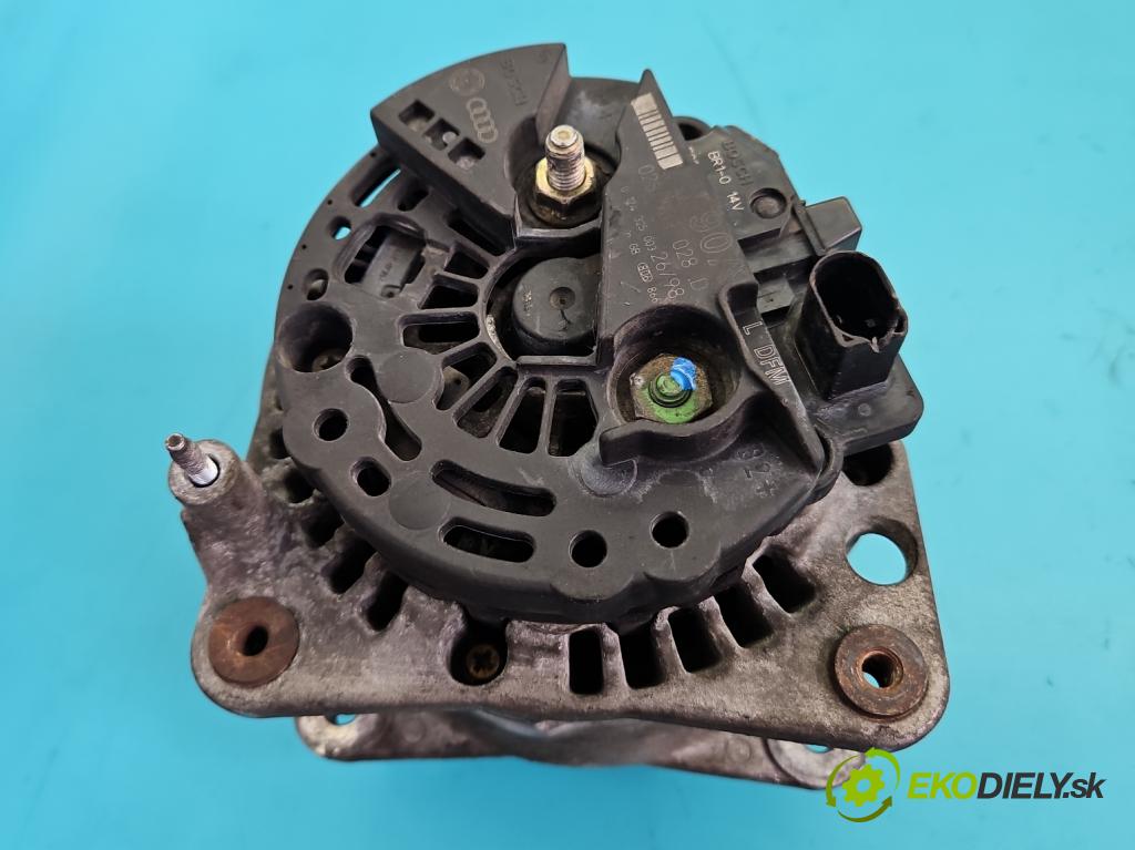 Vw Golf IV 1997-2003 1.6 SR 101 HP manual 74 kW 1595 cm3 5- Alternator 028903028D (Alternátor)