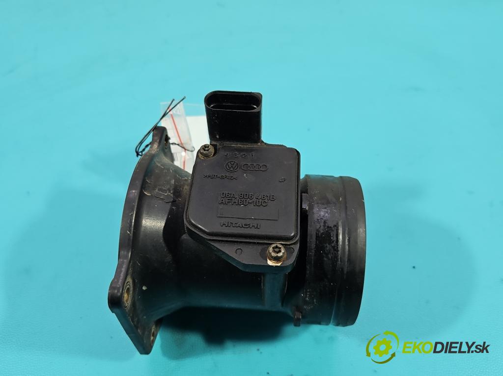 Vw Golf IV 1997-2003 1.6 SR 101 HP manual 74 kW 1595 cm3 5- průtokoměr: 06A906461B (Váha vzduchu)