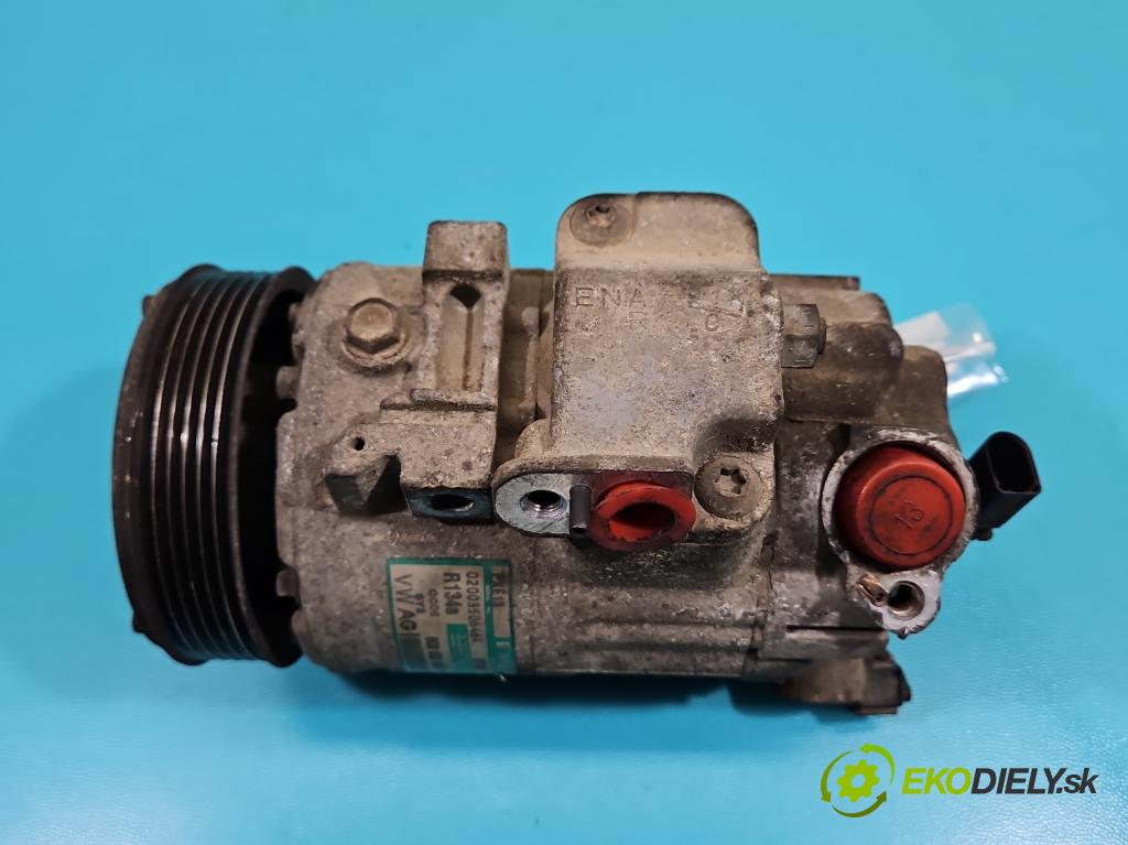 Skoda Fabia I 1999-2007 1.4 16v 75 HP manual 55 kW 1390 cm3 5- Kompresor: klimatizácie 6Q0820803H (Kompresor klimatizácie)