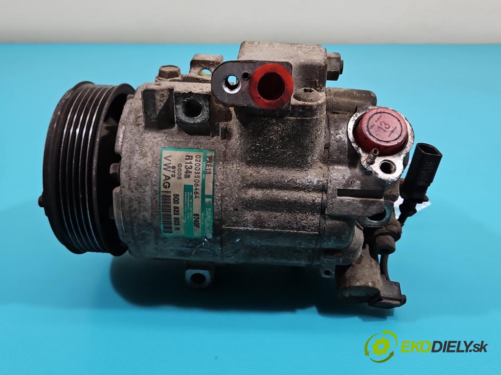 Skoda Fabia I 1999-2007 1.4 16v 75 HP manual 55 kW 1390 cm3 5- Kompresor: klimatizácie 6Q0820803H (Kompresor klimatizácie)