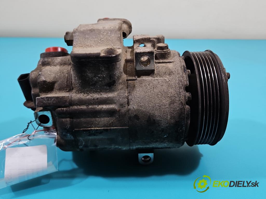 Skoda Fabia I 1999-2007 1.4 16v 75 HP manual 55 kW 1390 cm3 5- Kompresor: klimatizácie 6Q0820803H (Kompresor klimatizácie)