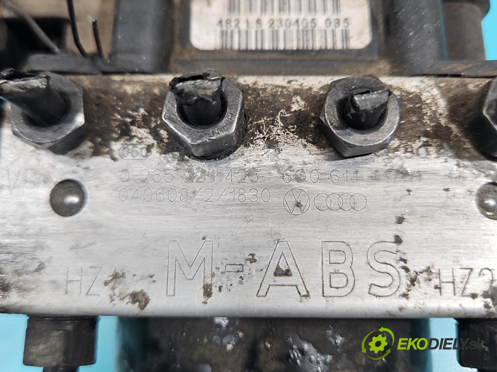 Skoda Fabia I 1999-2007 1.4 16v 75 hp manual 55 kW 1390 cm3 5- čerpadlo abs 0265800362 (Pumpa ABS)