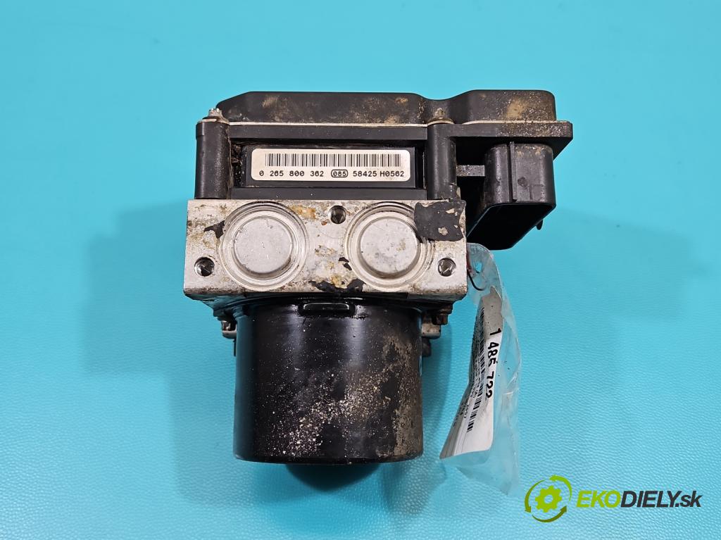 Skoda Fabia I 1999-2007 1.4 16v 75 hp manual 55 kW 1390 cm3 5- čerpadlo abs 0265800362 (Pumpa ABS)