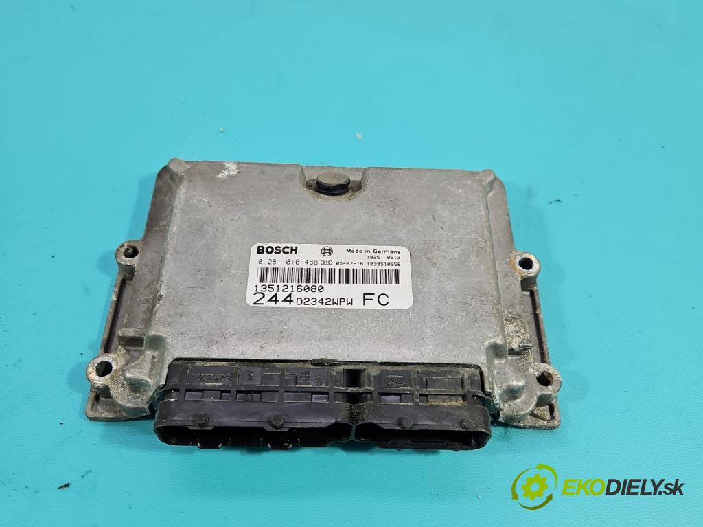 Fiat Ducato II 1994-2006 2.3 jtd 110 HP manual 81 kW 2286 cm3 4- riadiaca jednotka motora 0281010488