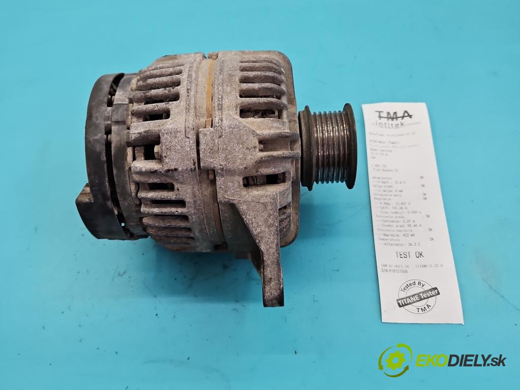 Fiat Ducato II 1994-2006 2.3 jtd 110 HP manual 81 kW 2286 cm3 4- Alternator 0124325053 (Alternátor)