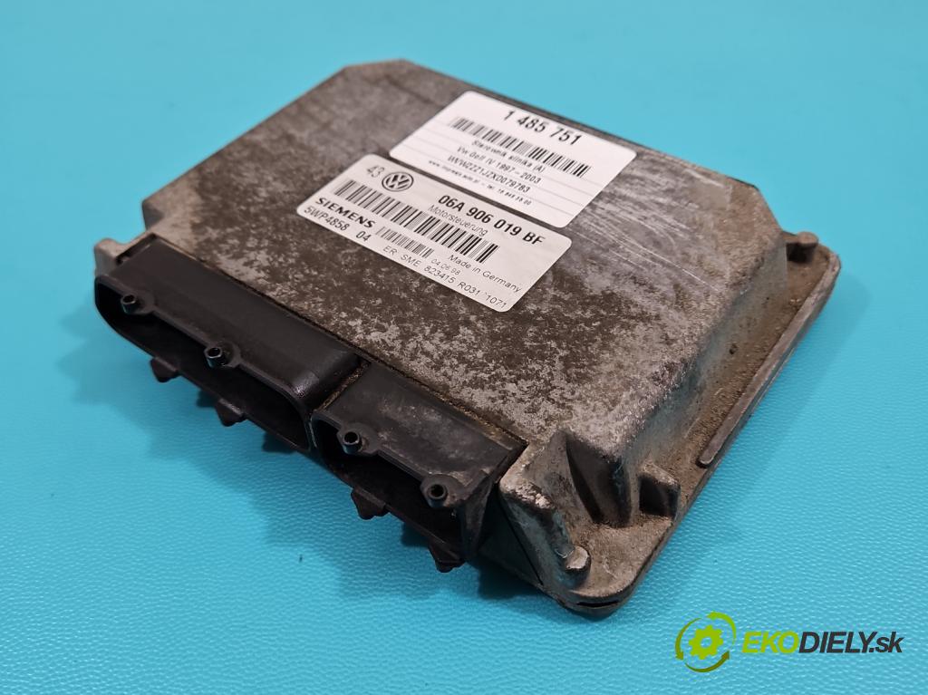 Vw Golf IV 1997-2003 1.6 SR 101 HP manual 74 kW 1595 cm3 5- riadiaca jednotka motora 06A906019BF