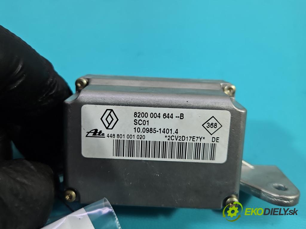 Renault Laguna II 2001-2007 1.6 16V 107 HP manual 79 kW 1598 cm3 5- snímač ESP 8200004644-B