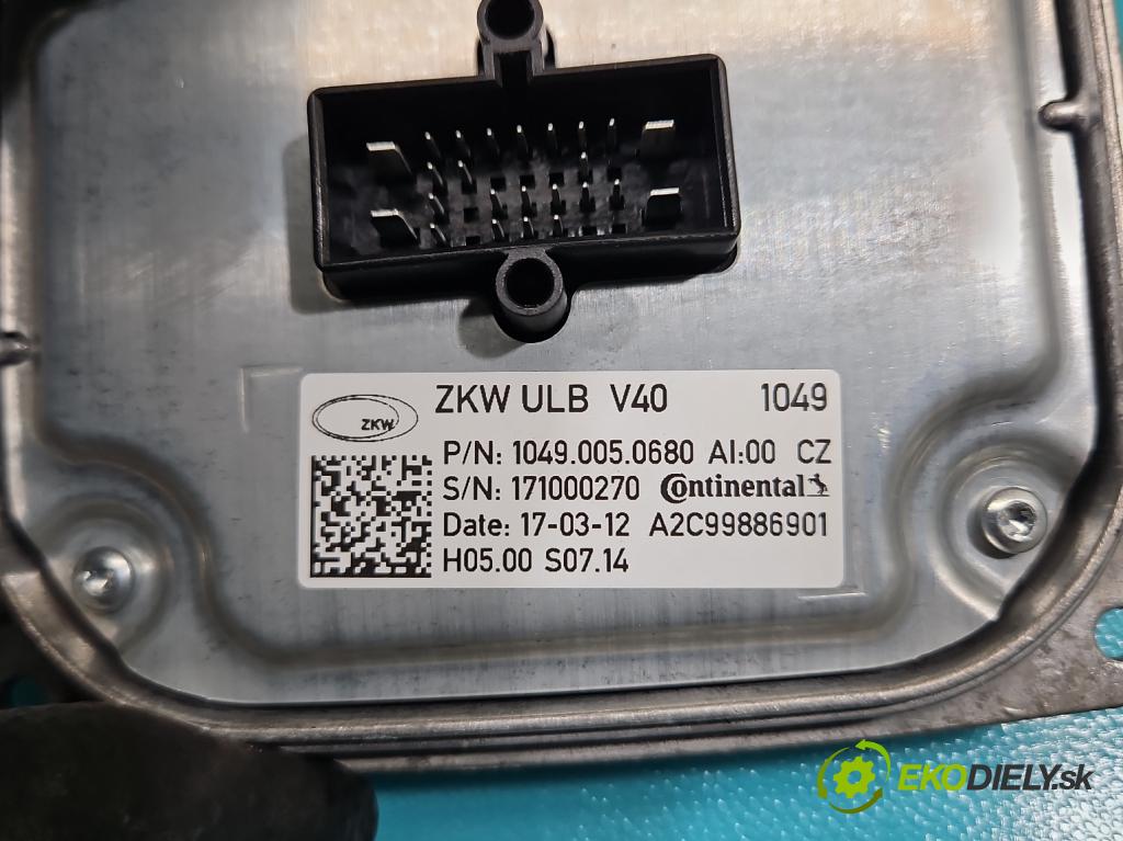 Volvo V40 II 2012-2019 2.0 D4 190 HP manual 140 kW 1969 cm3 5- střídač: xenon A2C99886901 (Riadiaca jednotka xenónu)