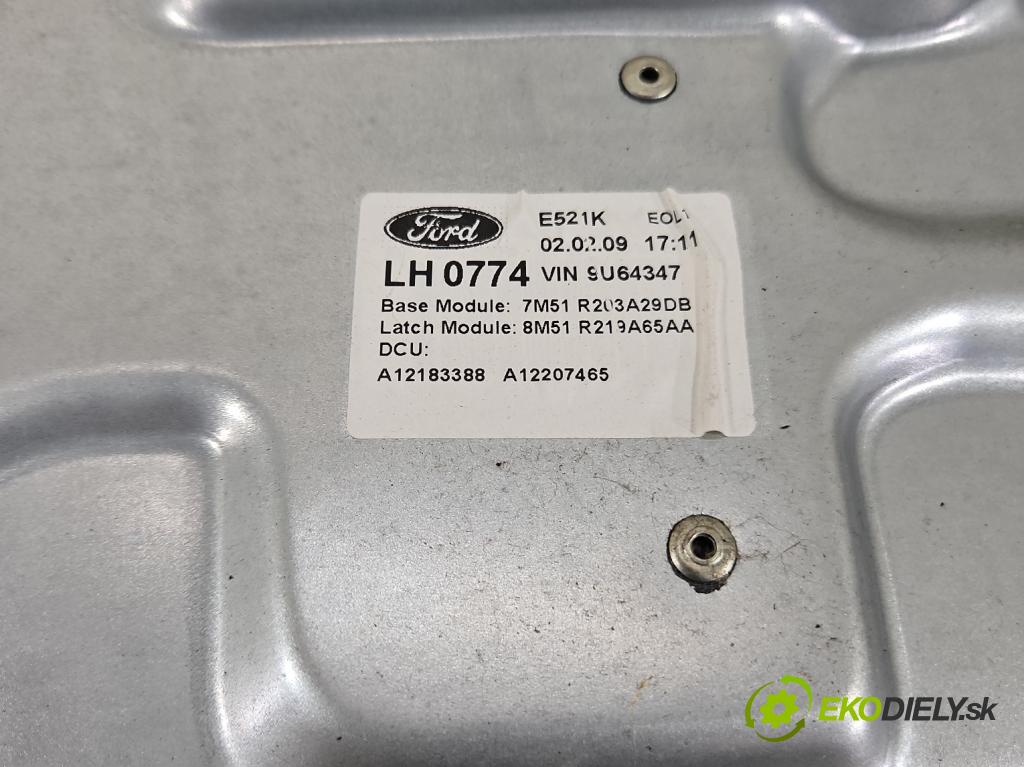 Ford Kuga Mk1 2008-2013 2.0 tdci 136hp manual 100 kW 1997 cm3 5- mechanismus stahování přední levý 7M51R203A29DB