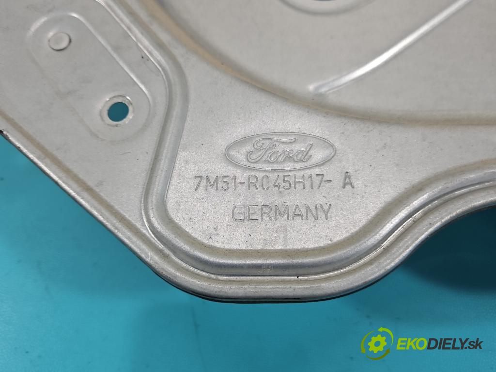 Ford Kuga Mk1 2008-2013 2.0 tdci 136hp manual 100 kW 1997 cm3 5- mechanismus stahování přední levý 7M51R203A29DB