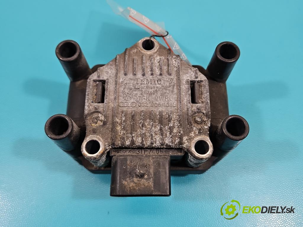 Seat Altea 1.6 SR XL 102 HP manual 75 kW 1595 cm3 5- cievka zapaľovacia 032905106E (Zapaľovacia cievka)