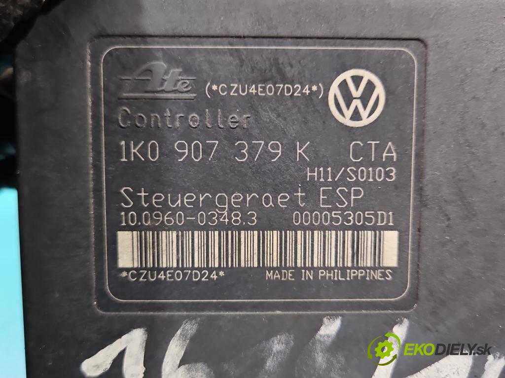 Skoda Octavia II 2004-2013 2.0 tdi 140 HP manual 103 kW 1968 cm3 5- čerpadlo abs 1K0614517H (Pumpa ABS)