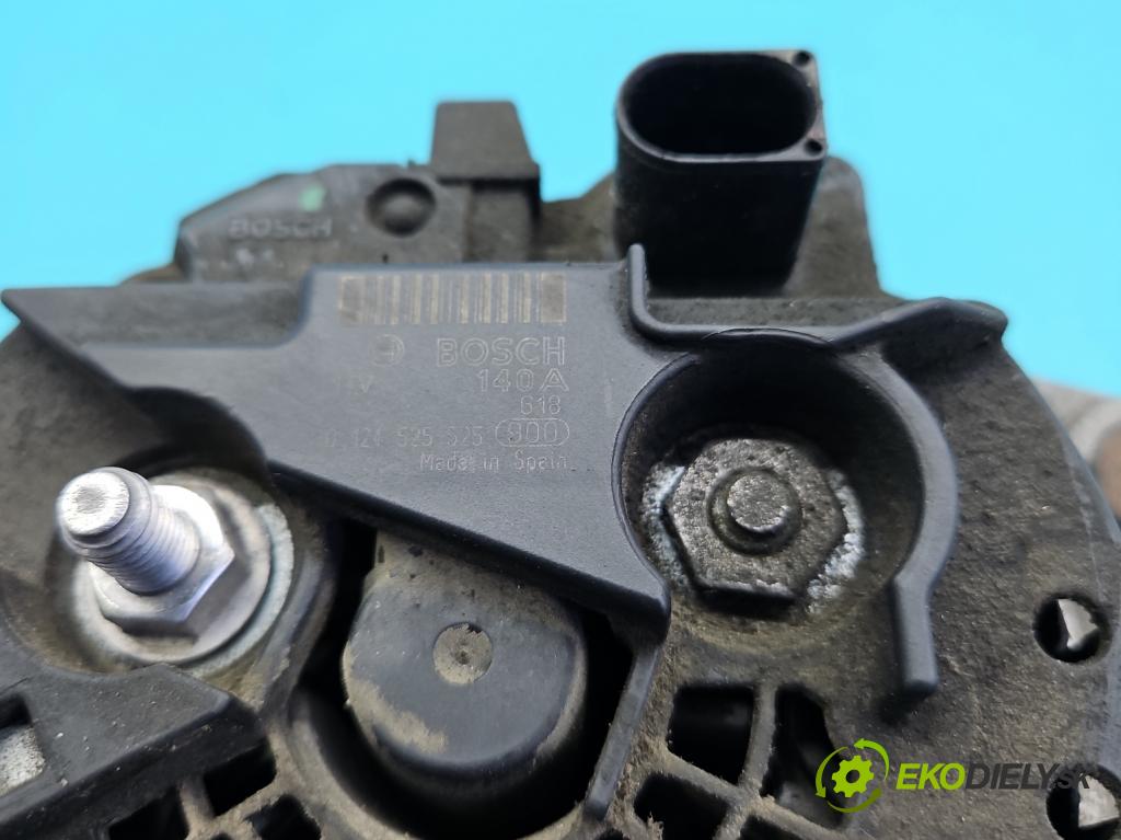 Skoda Octavia II 2004-2013 2.0 tdi 140 HP manual 103 kW 1968 cm3 5- Alternator 0124525525 (Alternátor)