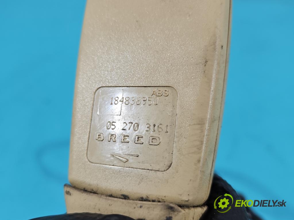 Alfa romeo 159 1.9 jts: 160 HP manual 118 kW 1859 cm3 4- pas bezpečnosť: predné pravý