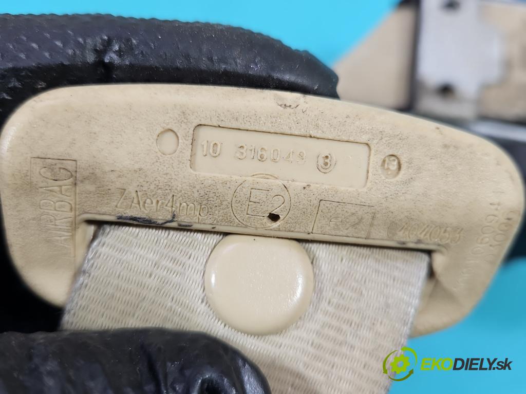 Alfa romeo 159 1.9 jts: 160 HP manual 118 kW 1859 cm3 4- pas bezpečnosť: predné pravý