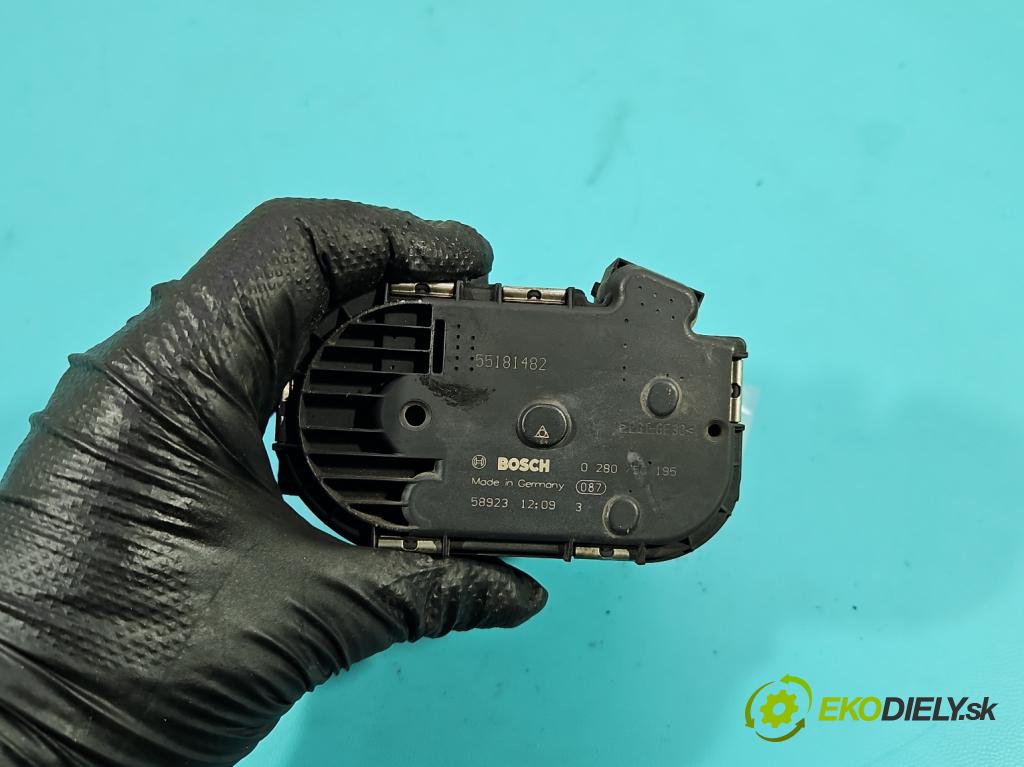 Alfa romeo 159 1.9 jts: 160 HP manual 118 kW 1859 cm3 4- klapka 55181482 (Škrtiaca klapka)