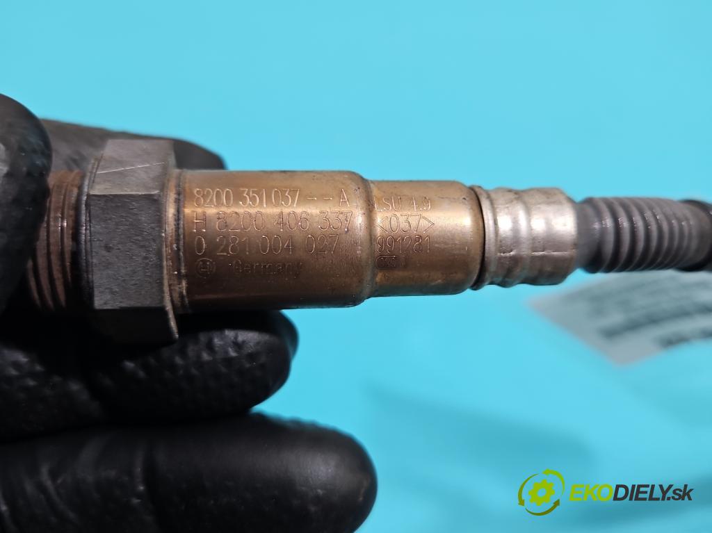 Renault Koleos I 2008-2016 2.0 dci 150 HP manual 110 kW 1995 cm3 5- Sonda lambda 0281004027 (Lambda sonda)