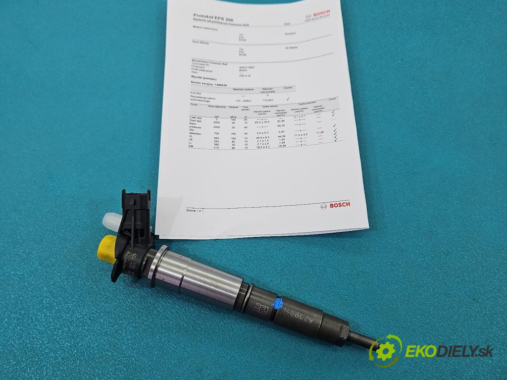 Renault Koleos I 2008-2016 2.0 dci 150 HP manual 110 kW 1995 cm3 5- vstrek 0445115007 (Vstrekovač paliva)