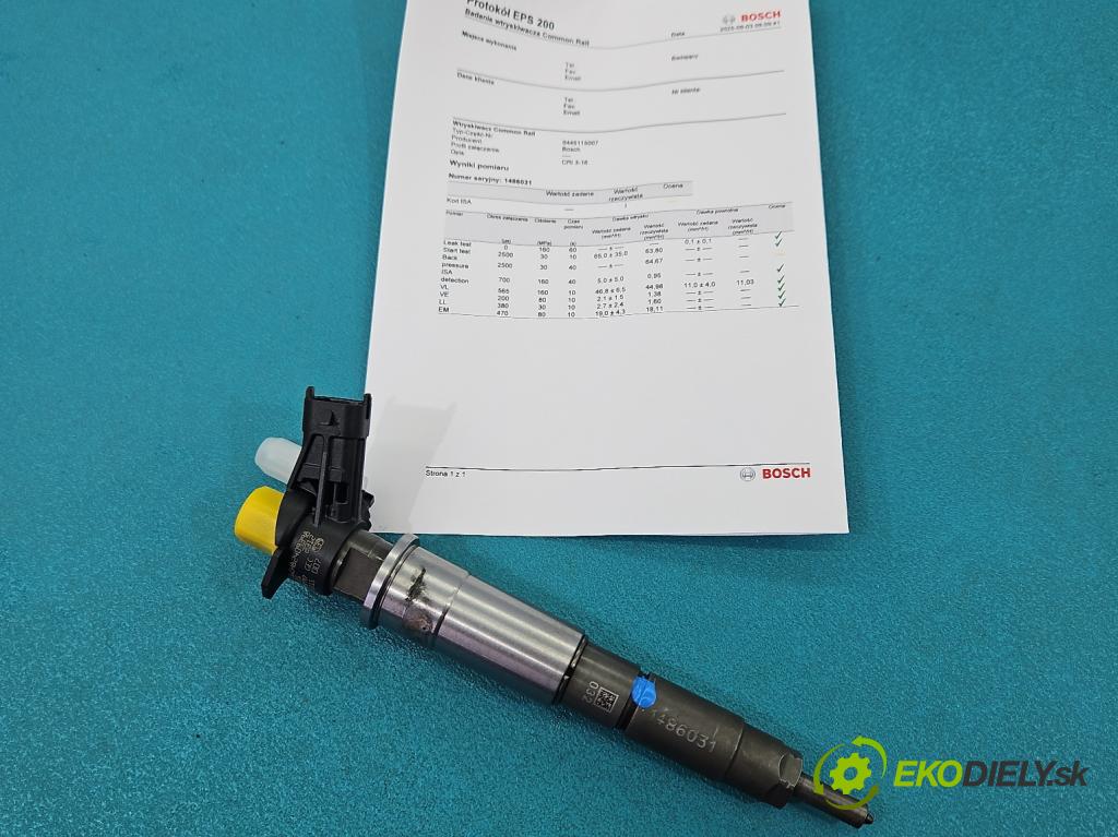 Renault Koleos I 2008-2016 2.0 dci 150 HP manual 110 kW 1995 cm3 5- vstrek 0445115007 (Vstrekovač paliva)