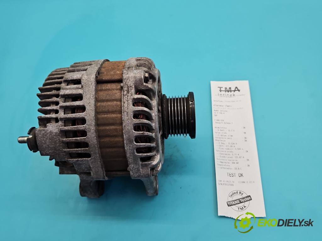 Renault Koleos I 2008-2016 2.0 dci 150 HP manual 110 kW 1995 cm3 5- Alternator 23100-JG71A (Alternátor)