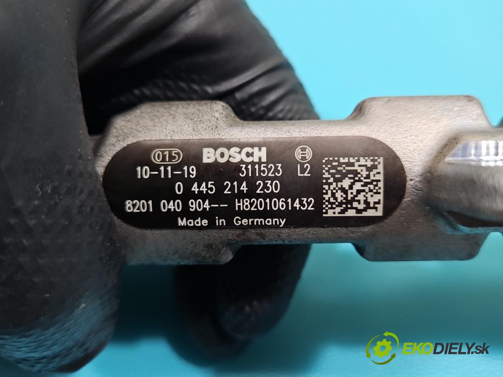 Renault Koleos I 2008-2016 2.0 dci 150 HP manual 110 kW 1995 cm3 5- lišta vstrekovacia 0445214230 (Vstrekovacia lišta)