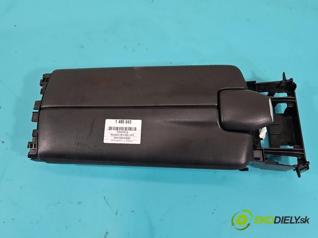 Mercedes E W212 2009-2016 2,2.0 CDI 136 HP automatic 100 kW 2143 cm3 5- operadlo A2125409010 (Lakťová opierka)