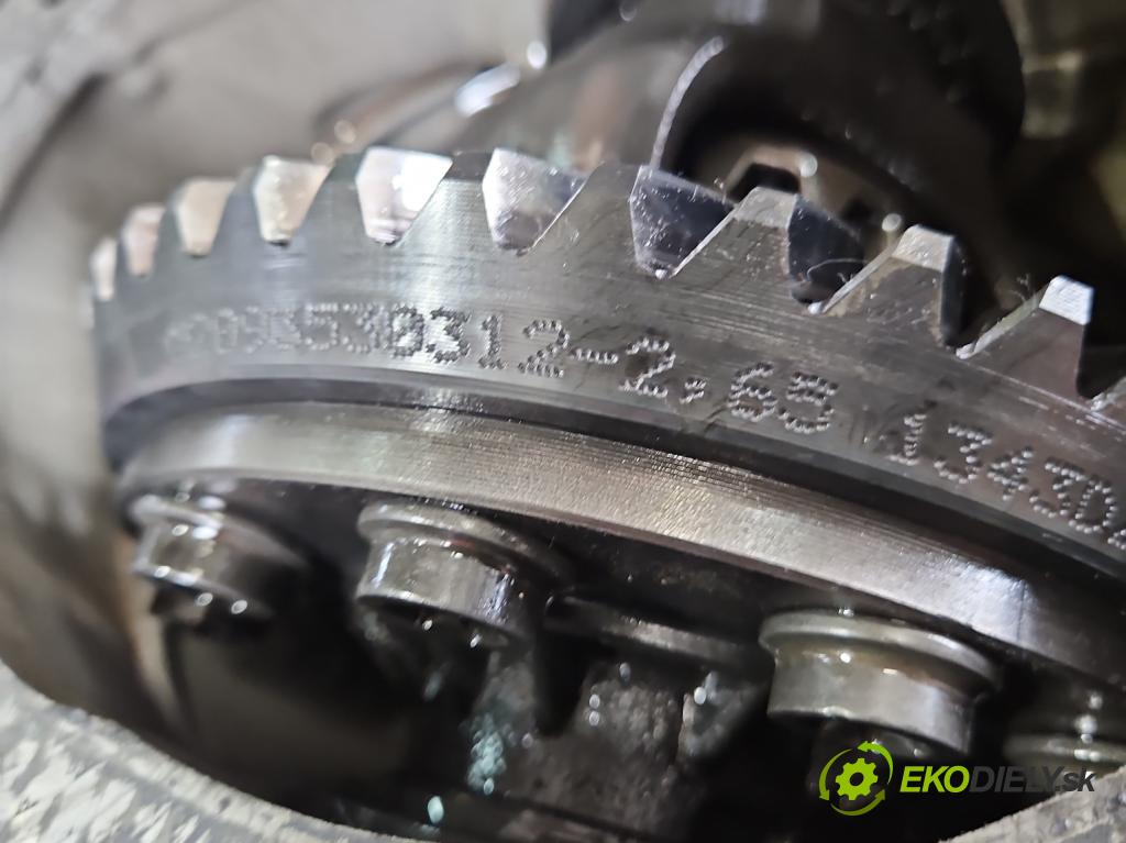 Mercedes E W212 2009-2016 2.2 CDI 136 HP automatic 100 kW 2143 cm3 5- Most: zadní: 2123508903