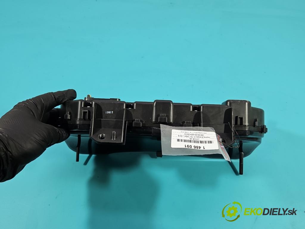 Toyota Avensis III T27 2009-2018 2.0 16v 152KM manual 112 kW 1987 cm3 5- prístrojovka/ budíky 83800-05L20 (Prístrojová doska)