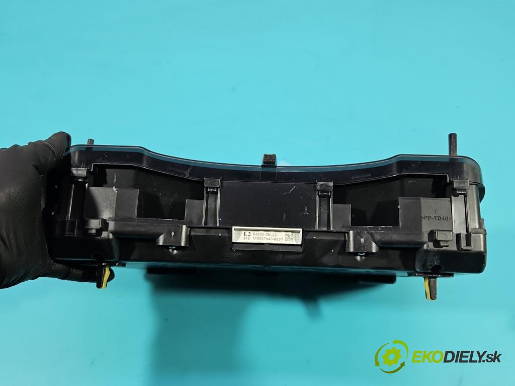 Toyota Avensis III T27 2009-2018 2.0 16v 152KM manual 112 kW 1987 cm3 5- prístrojovka/ budíky 83800-05L20 (Prístrojová doska)