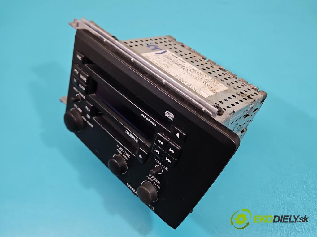 Volvo V70 II 1999-2007 2.4 20v 140 HP manual 103 kW 2435 cm3 5- Radio originál 30657637