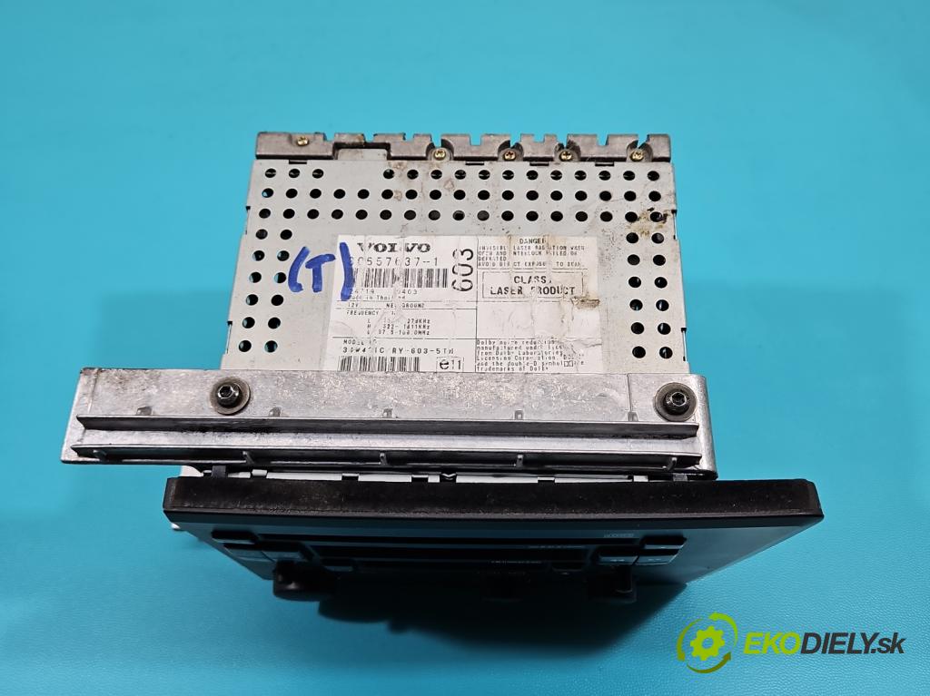 Volvo V70 II 1999-2007 2.4 20v 140 HP manual 103 kW 2435 cm3 5- Radio originál 30657637