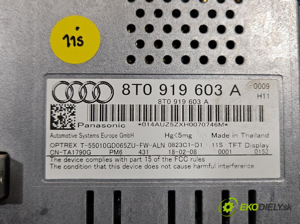 Audi A4 B8 2007-2015 2.7 tdi 190 HP automatic 140 kW 2698 cm3 4- Zobrazit: 8T0919603A (Prístrojová doska)