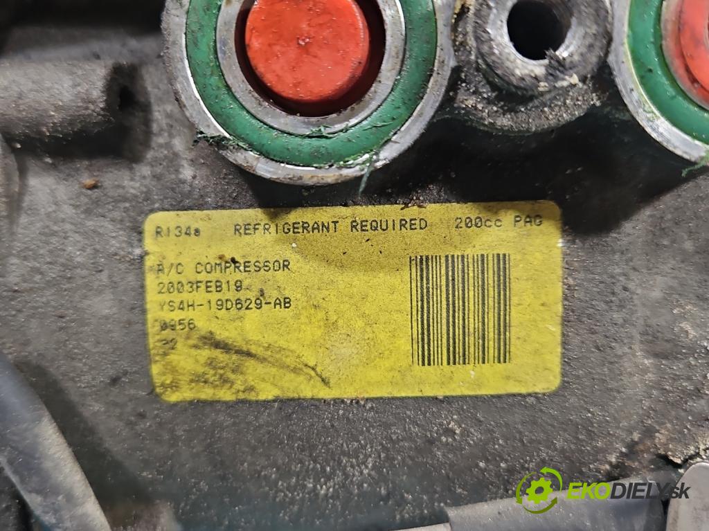 Ford Fiesta Mk6 2002-2008 1.2 8v 69KM manual 51 kW 1242 cm3 5- Kompresor: klimatizácie YS4H-19D629-AB (Kompresor klimatizácie)