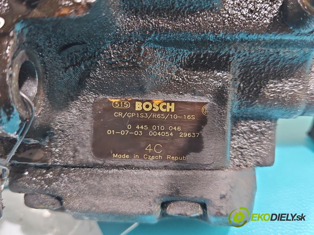 Peugeot 307 2.0 HDI 107 HP manual 79 kW 1997 cm3 5- čerpadlo vstrekovacia 0445010046 (Vstrekovacie čerpadlo)